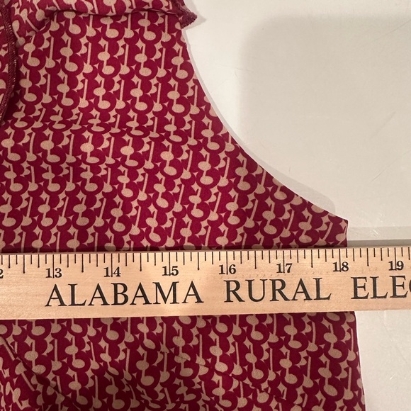 CAbi Fresco Cami Feminine Ruffle Top-Adjustable Strap-Sz Medium - Picture 6 of 10